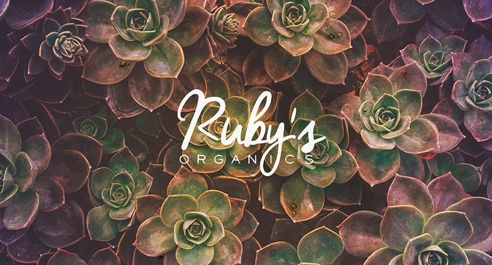 Ruby's Organics Brand Design