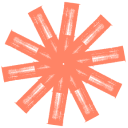 icon symbol orange